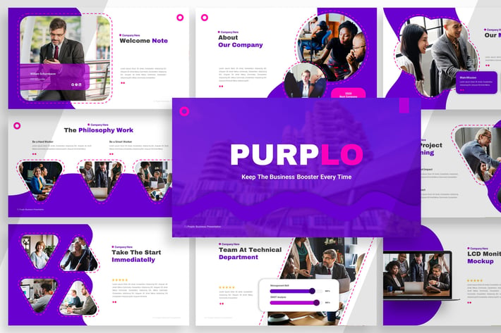Purplo Business Booster - Keynote