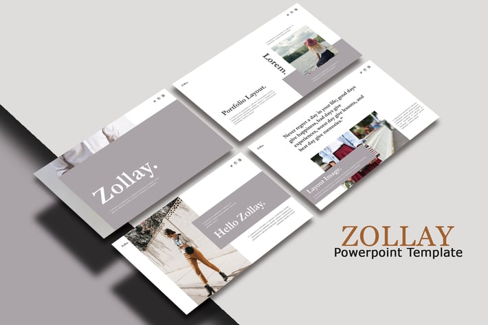 ZOLLAY - Multipurpose  Powerpoint Template