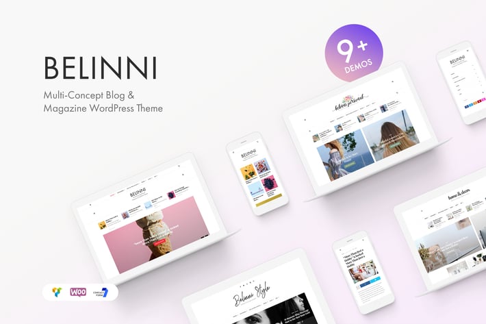 Belinni - Multi-Concept Blog / Magazine WordPress 