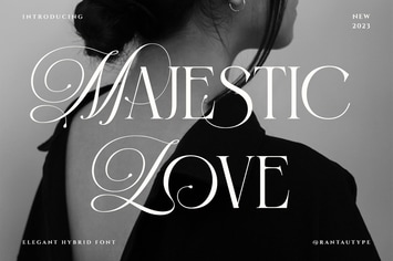 Majestic Love Beautiful Hybrid Serif Font