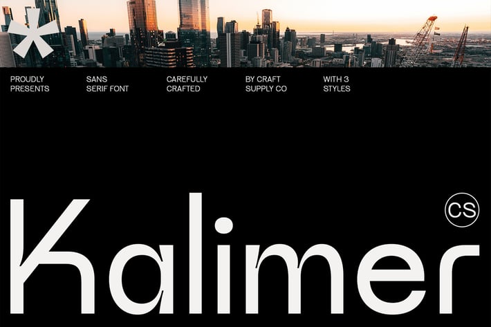 CS Kalimer – Sans Serif Font