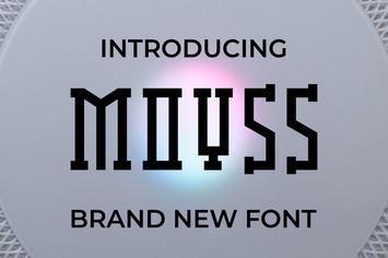 MOYSS Font
