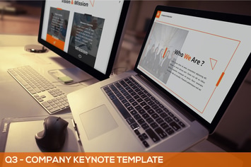 Q3 - Company Keynote Template