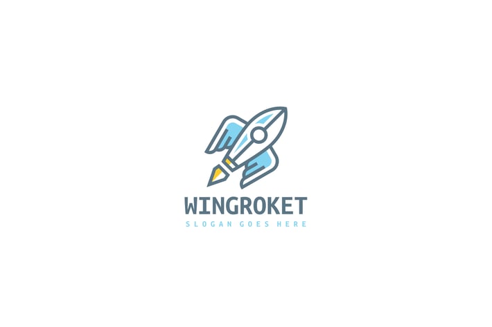 Wing Rocket Logo