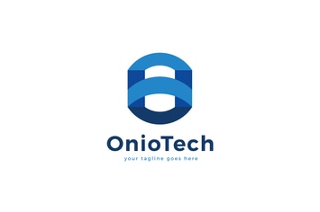 Onio Tech O Letter Logo Template