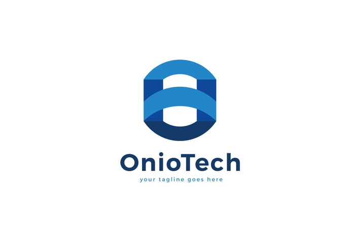 Onio Tech O Letter Logo Template