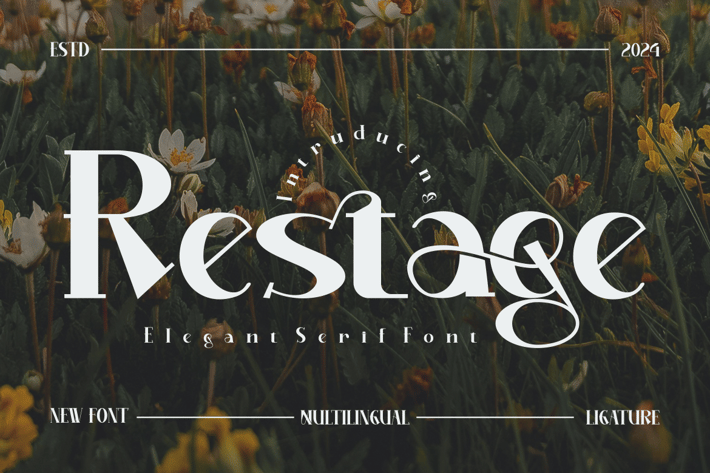 Restage Font