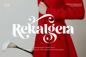 Rekalgera - Gorgeous Display Serif