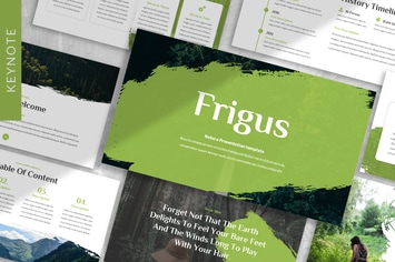 Frigus - Nature Keynote Template