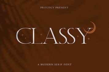 Classy – Modern Serif Font