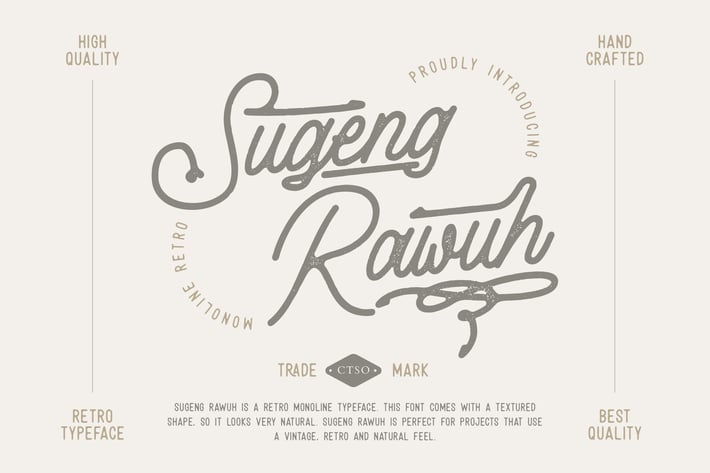 Sugeng Rawuh Monoline Retro