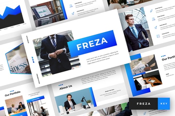 Freza - Pitch Deck Keynote Template