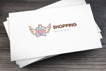 Love Shopping Logo Template