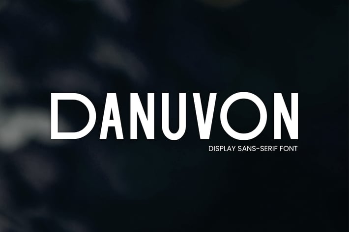 Danuvon - Display Sans Serif