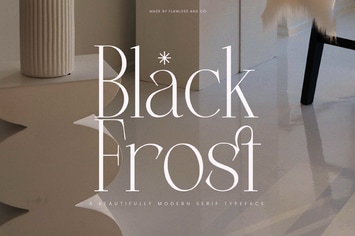 Black Frost - Modern Serif Font