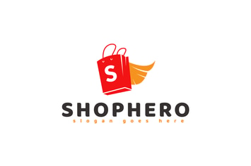 Shop Hero Logo Template