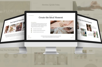 Flowless - Wedding Google Slides Template