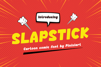 Slapstick - Cartoon Comic Font