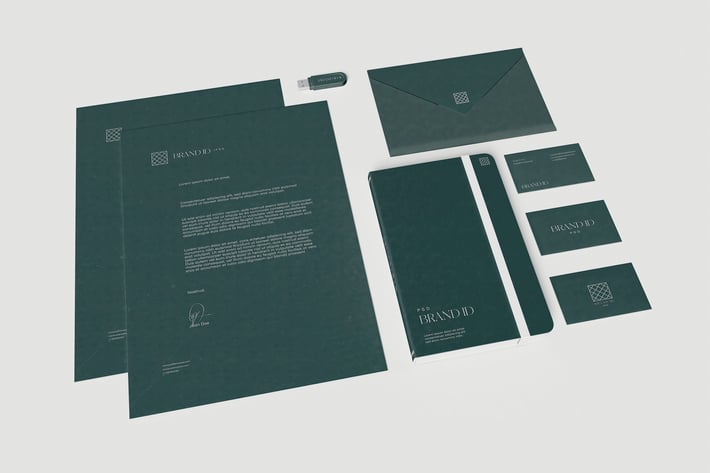  Stationery Set Mockup
