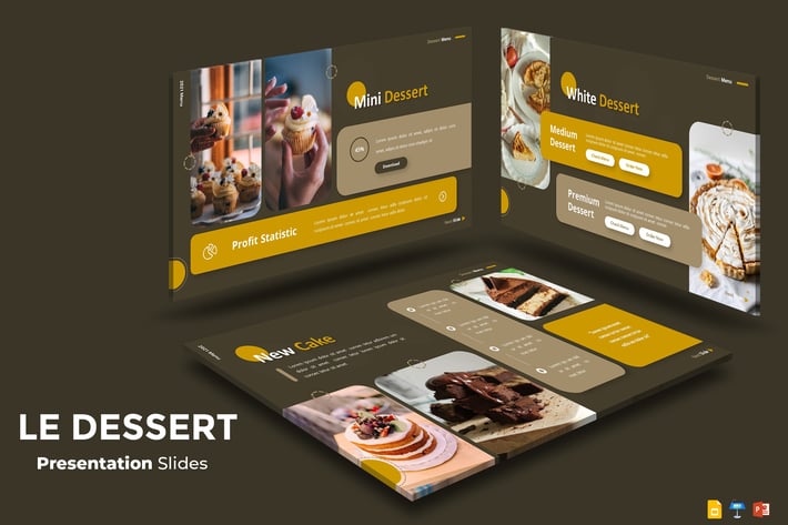 Le Dessert - Presentation Template