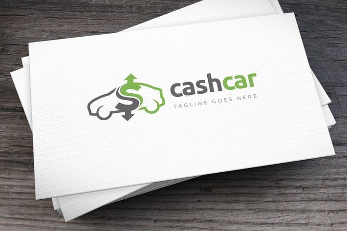 Auto Cash Logo Template