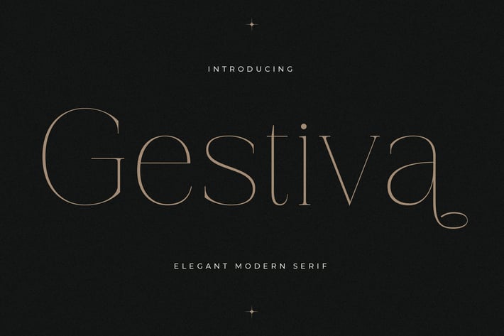 Gestiva Elegant Modern Serif Font