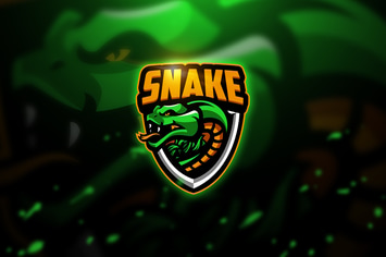 Snake 2 - Mascot & Esport Logo