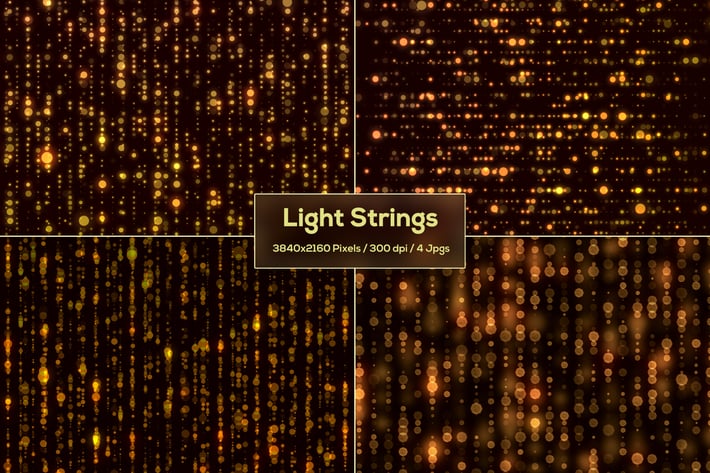 Light Strings Backgrounds