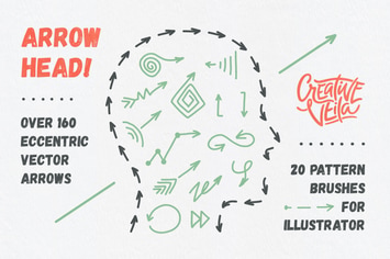 Arrow Head: Pattern Brushes & Vector Arrows