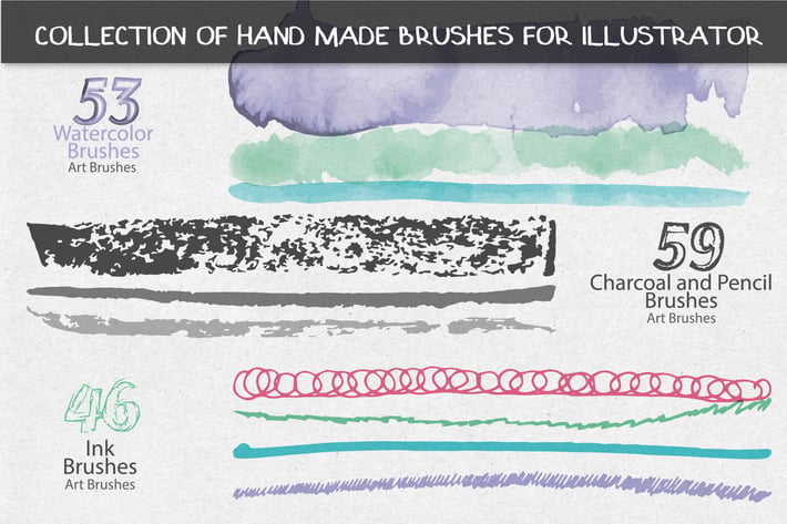 Collection of Hand Made Brushes