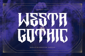 Westa Gothic - Blackletter Font