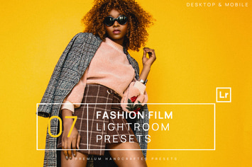 7 Fashion Film Lightroom Presets + Mobile