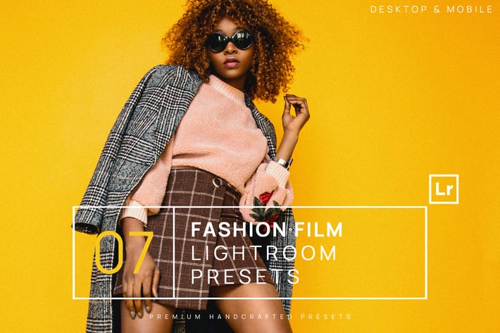 7 Fashion Film Lightroom Presets + Mobile