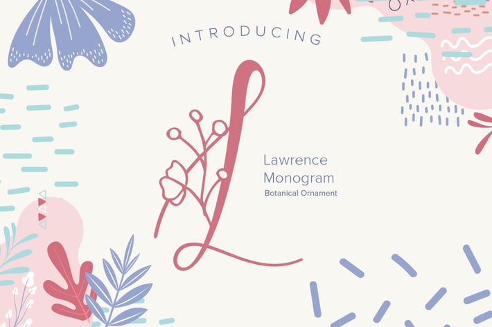 Laurence Monogram Font 
