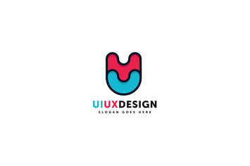 Ui Ux Design Logo Template