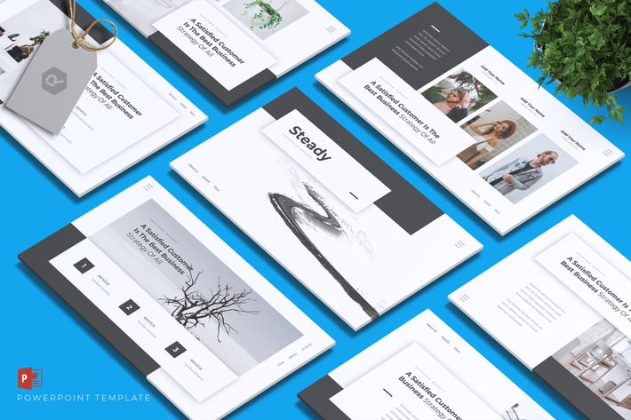 STEADY - Business Powerpoint Template