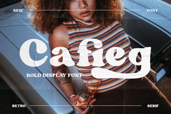 Cafieg - Bold Display Font
