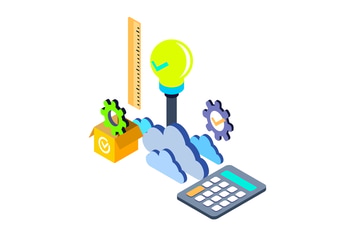 Innovation Isometric Illustration
