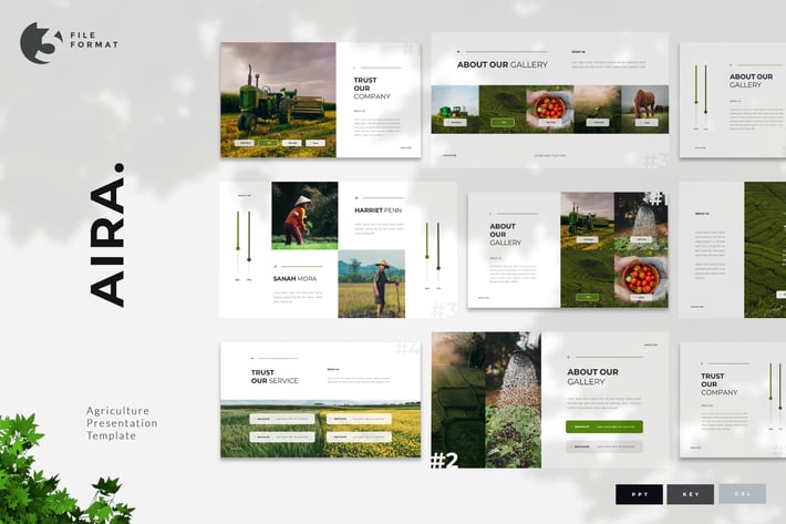 Aira - Agriculture Presentation Template