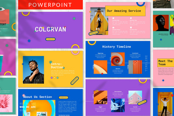 Colorvan - Creative Powerpoint Template