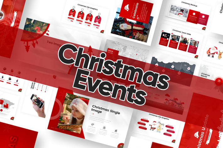 Christmas Events Powerpoint Template