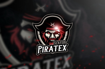 Piratex - Mascot & Esport Logo
