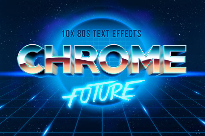 80s Text Effect V3