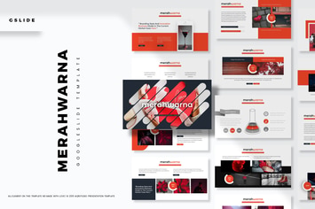 Merahwarna - Google Slides Template