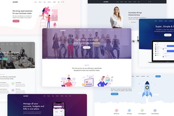 Snowlake - Creative Business & Startup Template