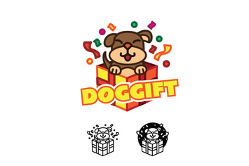 Dog Gift - Mascot & Esport Logor
