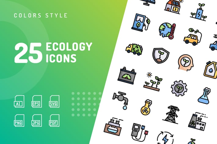 Ecology Color Icons