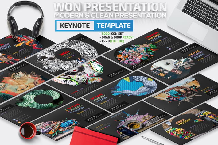 Won Keynote Template