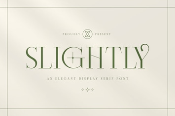 Slightly - Elegant Display Serif
