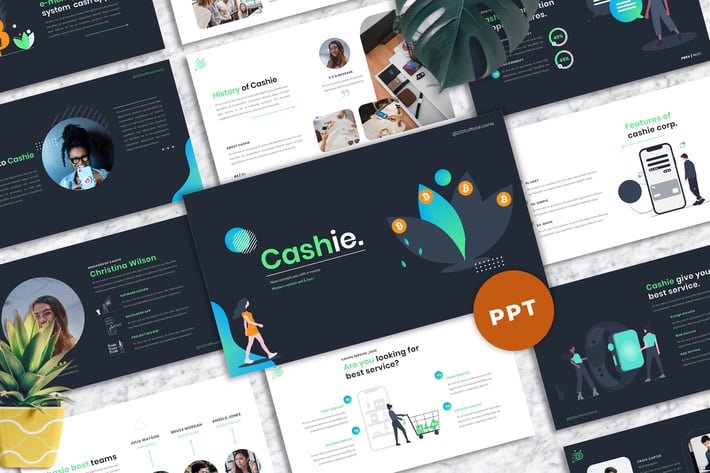 Cashie - Finance PowerPoint Template